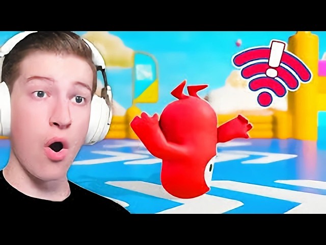 Can I Win Fall Guys With Extreme Lag? (REUPLOAD)