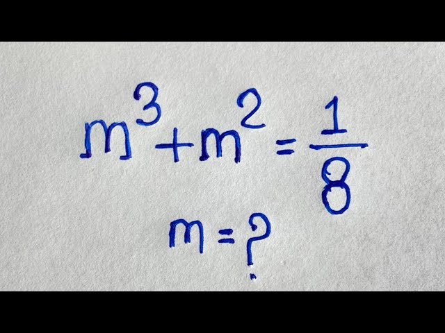 Olympiad Mathematics | A Wonderful Maths Olympiad Algebra problem |