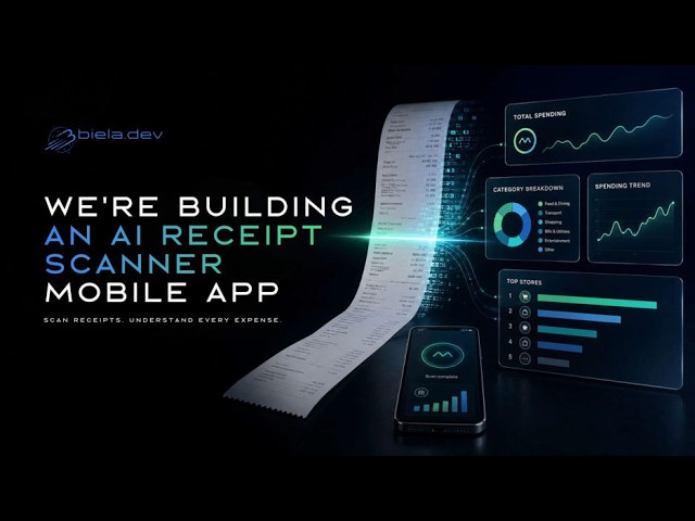 AI Receipt Scanner App Vibecoded with Biela