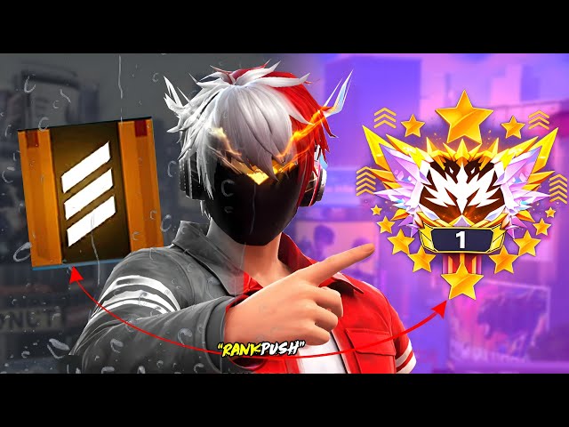 First Time Grandmaster TOP-1 Rank Push | Free Fire
