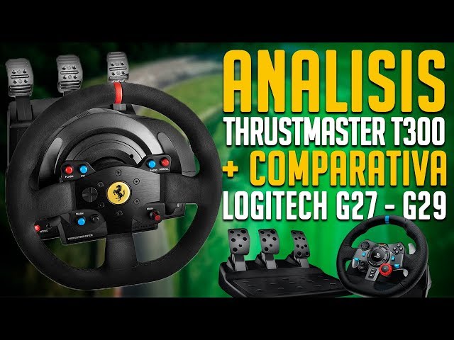My Peripherals #1 | Thrustmaster T300 + Logitech G29 Comparison