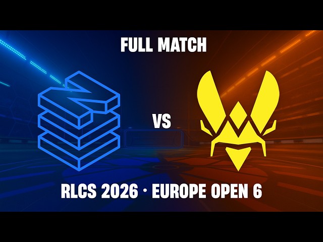 [FULL MACH] NOVO vs Vitality | RLCS 2026 Europe - Open 6