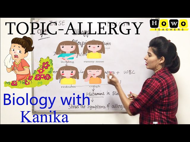 ALLERGY | IMMUNITY | IMMUNE SYSTEM | ICSE | ICSE BIOLOGY| KANIKA CLASSES | HOWO