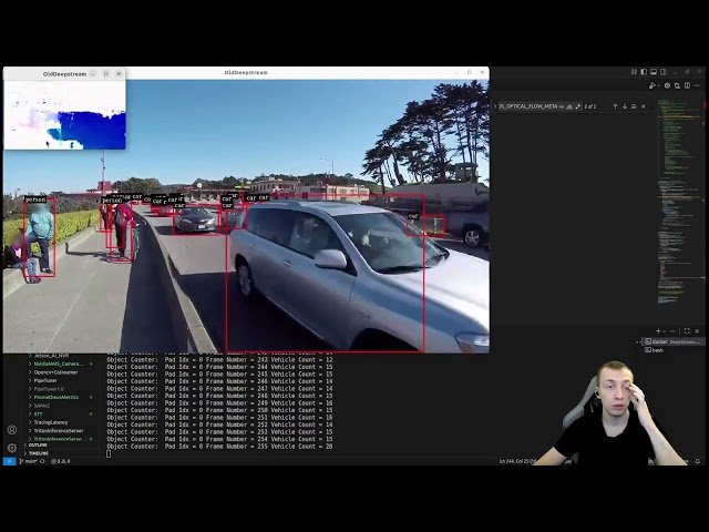 How does NVIDIA Optical Flow (NVOF)  deepstream plugin works?