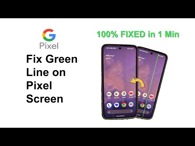 How to Fix Green Line on Pixel Screen | Pixel 6/7/8 Display Issue Solved