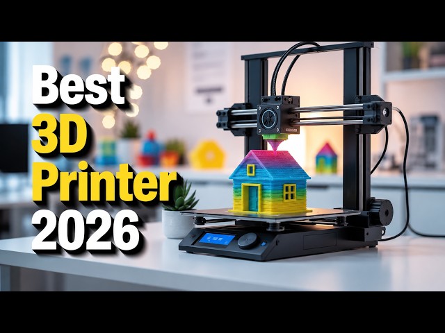 Top 5 BEST 3D Printers in 2026 – Don't Buy Until You Watch This!
