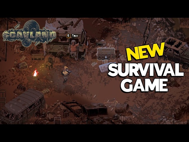 This Brand New 2d Survival Game Is INTENSE - Scavland