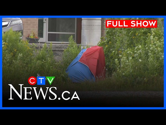 Homeless forced to move out of Orillia encampment | CTV News Barrie at Six for July 22, 2026