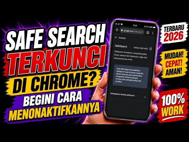 How to Turn Off Locked SafeSearch in Google Chrome Latest 2026