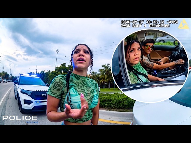 Boyfriend Shows Off for Girlfriend During Traffic Stop, Instantly Backfires