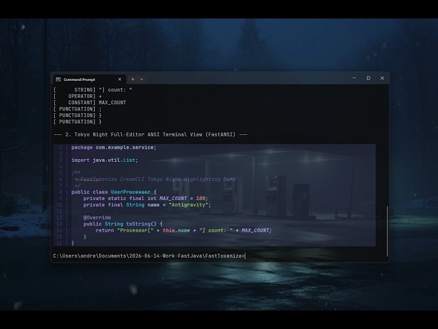 FastTokenize for Java -- High-Performance Zero-Allocation Multi-Language Lexer