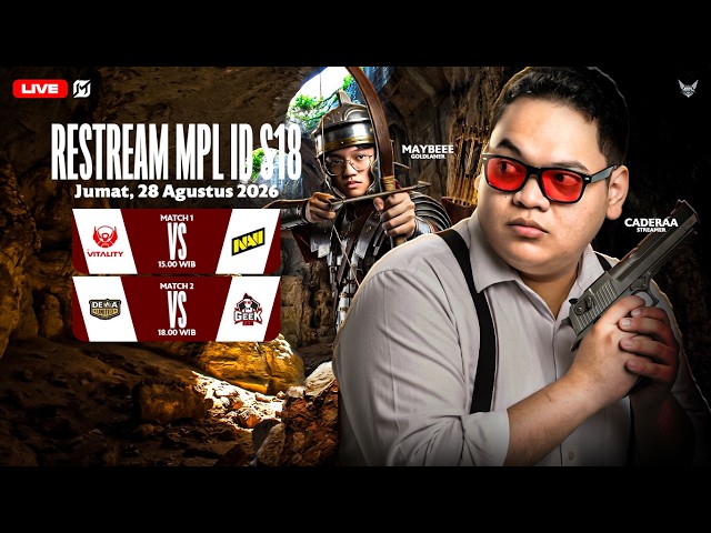 THE SUPPOSED "EASY WIN" DERBY - DEWA vs GEEK | RESTREAM MPL ID S18 DAY 7