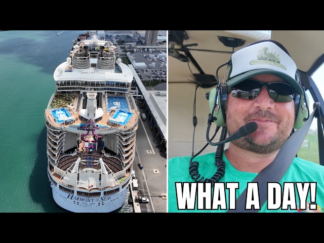 3 Cruise Ships, a Helicopter & One UNIQUE Day at Port Canaveral! | Full Day Ship Spotting