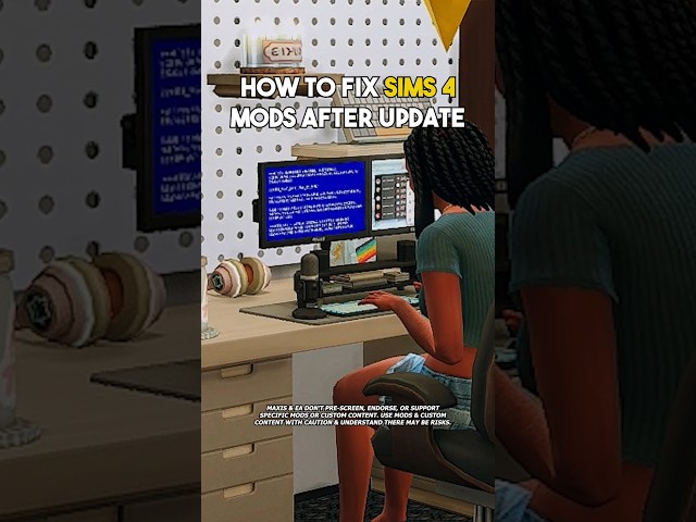 Tips on Mod & CC Management with @itsmeTroi #thesims4 #sims4