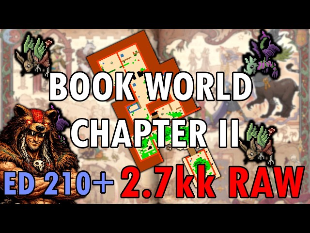 SOLO DRUID 210+ | BOOK WORLD Chapter II | TIBIA