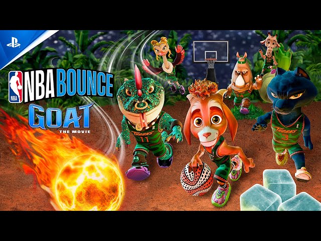 NBA Bounce - GOAT: The Movie DLC Launch Trailer | PS5 & PS4 Games