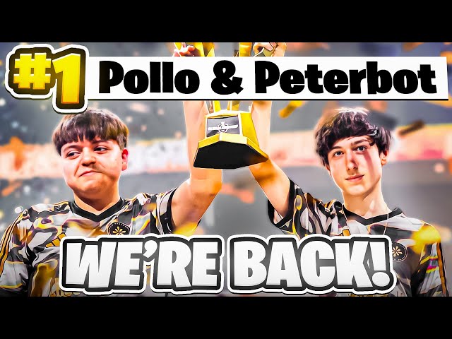 Peterbot x Pollo is BACK... ($15,000) 🏆 | 1ST FNCS FINALS X3