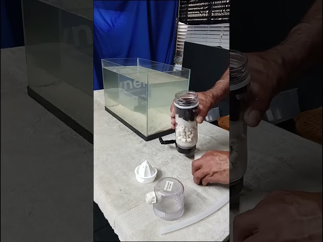custom canister aquarium filter #shorts #aquarium #filter #fish #diy