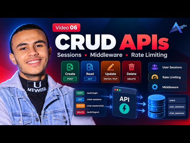 06- API Layer - Part 2 | CRUD & Sessions | Web Assistant