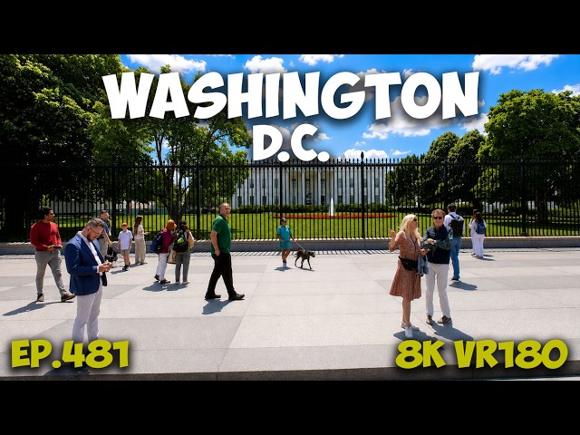 Ep.481 America’s Main Street: Pennsylvania Avenue & The Eisenhower Building 8K VR180 3D