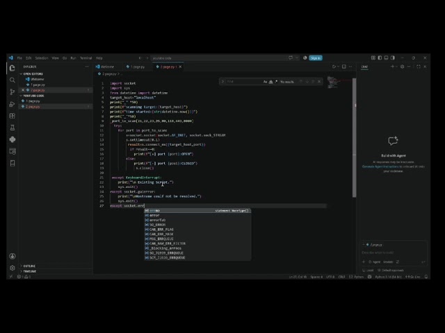 python port  Scanner  for modern style Daily inspired