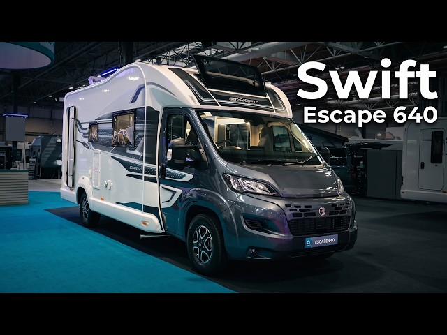 Why Compromise!? The New Swift Escape 640 Has A Smart Layout That Fits Perfect In A Compact RV!