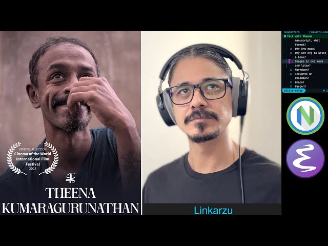 From Neovim to Emacs: How a Writer Rebuilt His Workflow (ft. Theena)