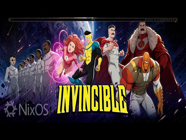 NEW! | Invincible NixOS Desktop Rice (2026)