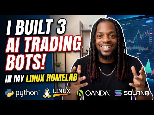 I Built 3 AI Trading Bots in My Homelab   Python + Linux + OANDA