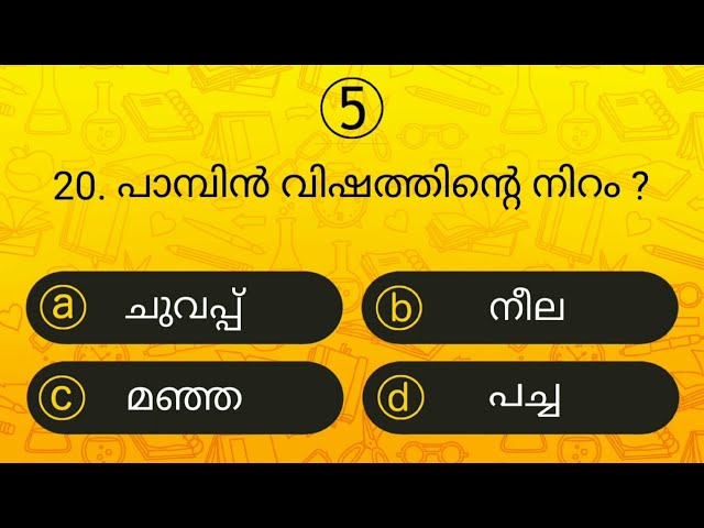 Episode 33 l പൊതുവിജ്ഞാന ക്വിസ് | GK l Mock Test l Quiz l General Knowledge l PSC l MCQ | Qmaster