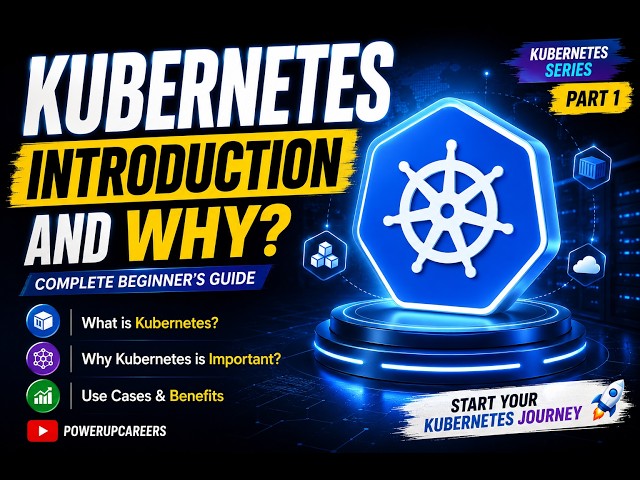Kubernetes Introduction & Why? | Complete Beginner's Guide | Kubernetes Tutorial 2026 | Part 1
