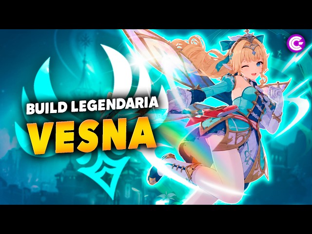 🌀VESNA GUIDE & LEGENDARY BUILD 🧚🏼 2nd TOP DPS in Genshin Impact