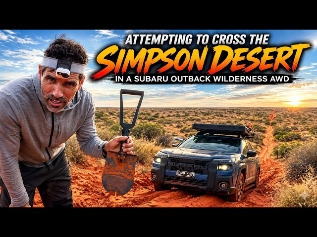 Attempting to Cross the Simpson Desert in a Subaru Outback Wilderness AWD