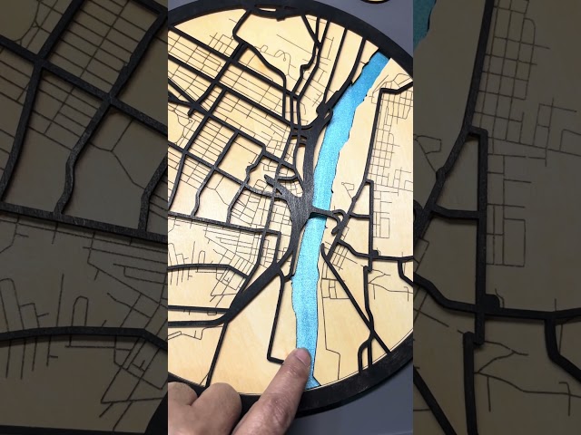 Making Stunning 3D Maps on My xTool S1 Laser! 🗺✨