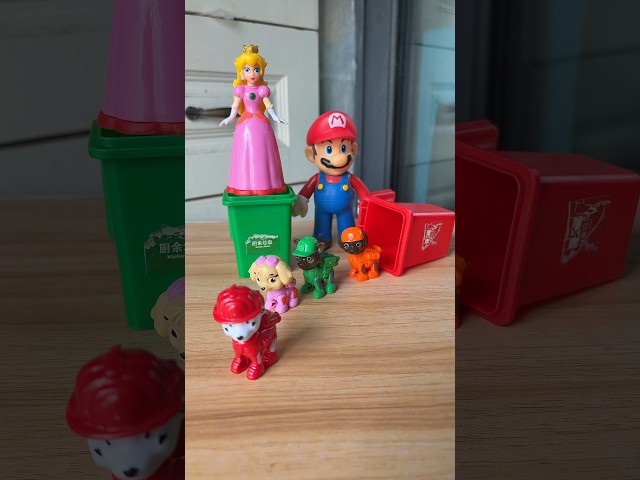 Satisfying Unboxing Super Mario Bros | Paw Patrol vs Peach Princess cute toys ASMR VIDEO