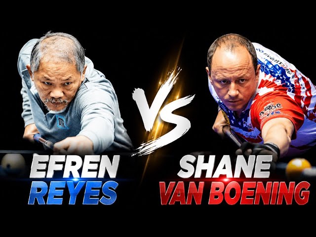 efren reyes vs shane van boening USA CHAMPION 9-Ball , Derby City Classic 