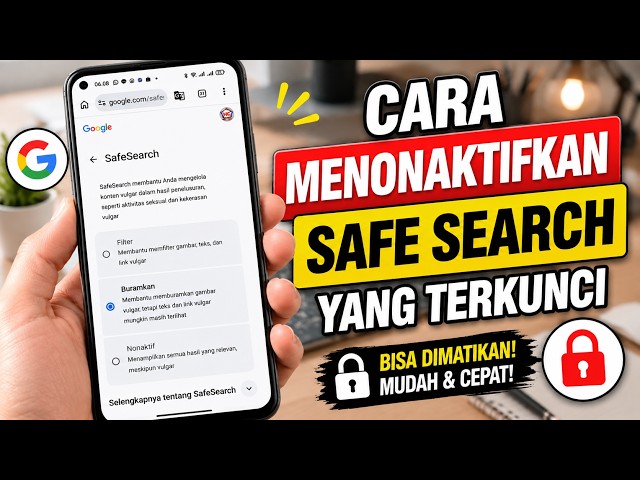 Cara Menonaktifkan Safe Search yang Terkunci | Cara Membuka SafeSearch Terkunci