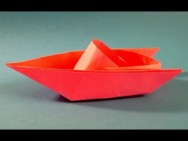 How to make a paper boat Origami paper boat