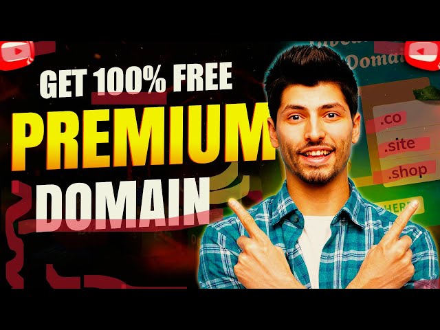 Free Premium Domain Name | Get Free Domain & Hosting 2025 | Free .shop Domain Name | free .co Domain
