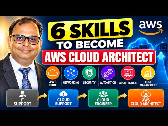AWS Cloud Architect Roadmap 2026: 6 Skills You Must Build