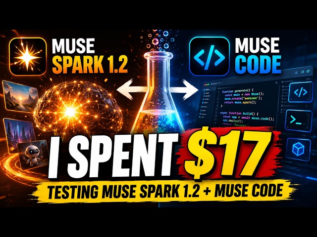 I spent $17 testing Muse Spark 1.2 and Muse Code