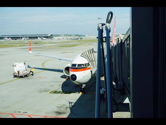 🇲🇾🇸🇬 Malaysia Airlines Retro B737-800 Flight Experience: MH613 Kuala Lumpur → Singapore