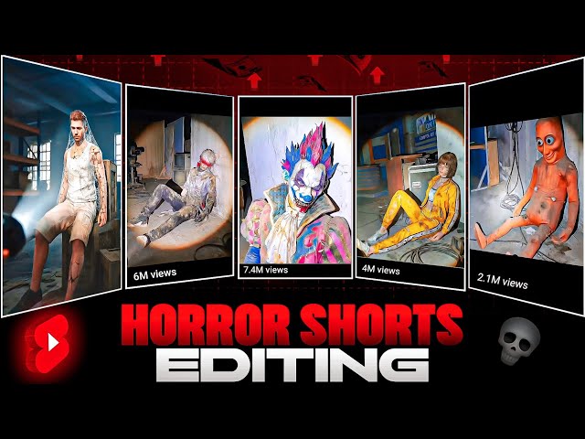 VIRAL 🔥 Free Fire Horror 😈Shorts Editing Tutorial | how to edit free fire ai shorts