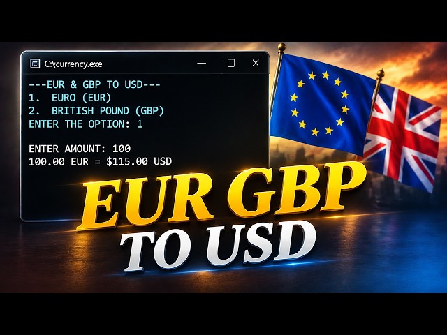 Code a Currency Converter in C++ from Scratch