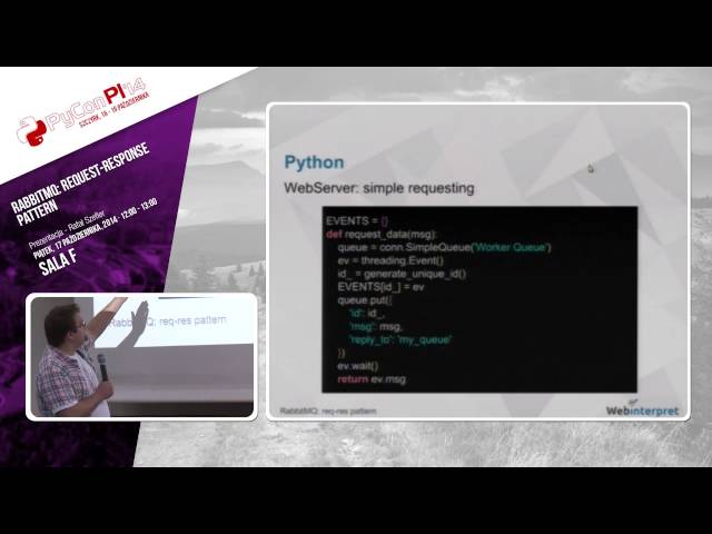 PyCon PL 2014 "RabbitMQ: request-response pattern" [EN]