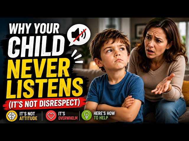 Why Your Child Never Listens It's Not Disrespect