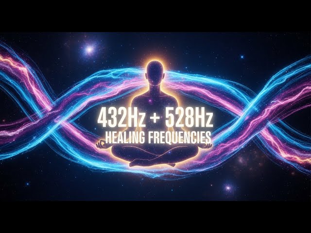 528Hz Miracle Healing Frequencies | Relaxation, Stress Relief & DNA Repair