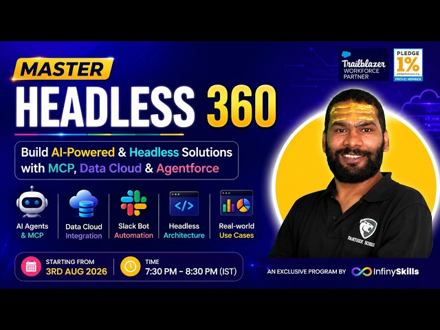 How to Master Salesforce Headless 360 #infinyskills #pantherschools