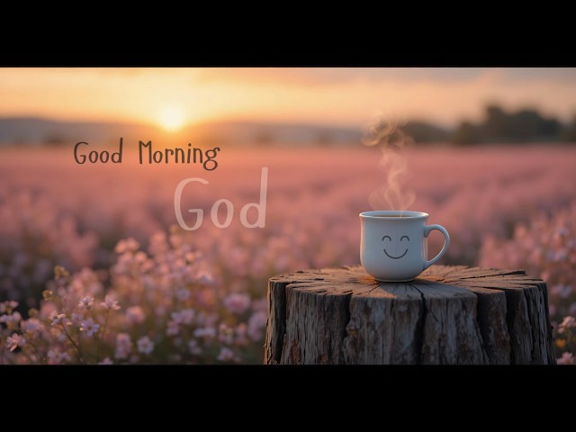 Good Morning God ☕️ | Calm Worship Song for Prayer & Devotion