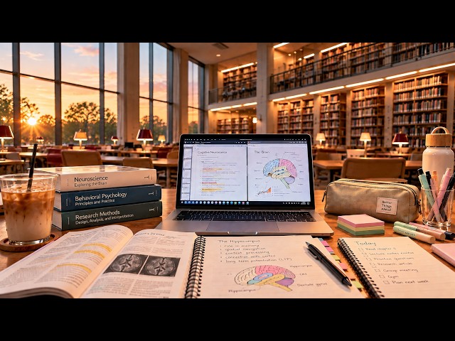 One More Hour Before You Stop ✍️ | 1 Hour Deep Focus Piano for Study, Reading & Work
